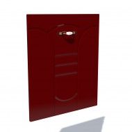 Front pentru masina de spalat vase 60cm MDF tulip rosu Front pentru masina de spalat vase 60cm MDF tulip rosu